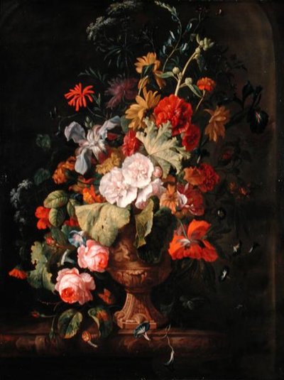 Vase of Flowers by Justus van Huysum