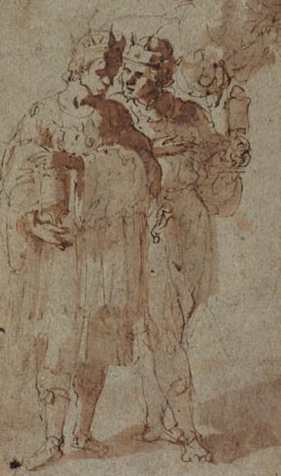 Two Kings with Chalices by KKSgb4764 Ubekendt