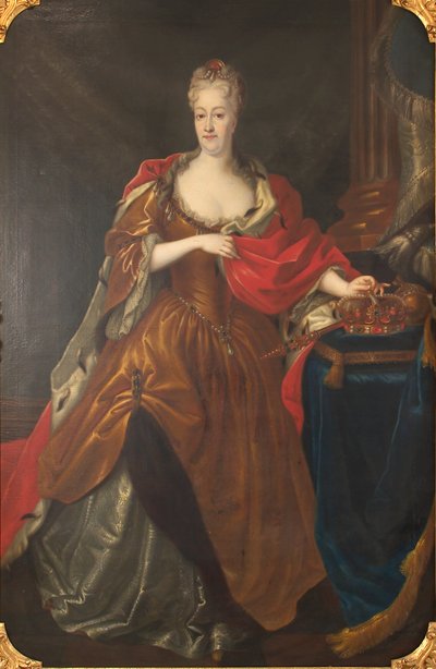 Portrait of Christine of Poland by KMS 1150 Ubekendt