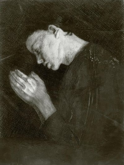 Praying Girl by Käthe Kollwitz