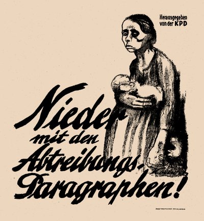 Down with the Abortion Paragraphs! by Käthe Kollwitz