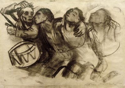 K. Kollwitz, The Volunteers by Käthe Kollwitz
