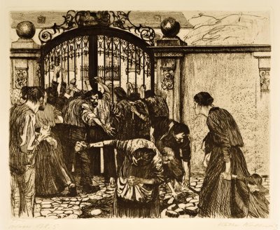 Storm by Käthe Kollwitz