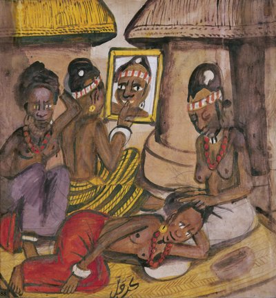 Mali Women, c.1929 by Kalifala Sidibe