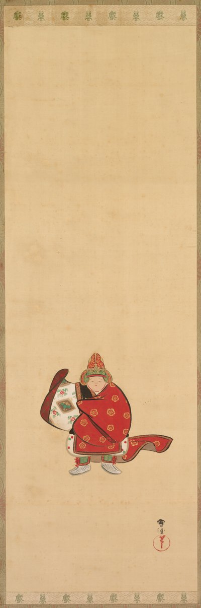 Bugaku Dancer by Kamisaka Sekka