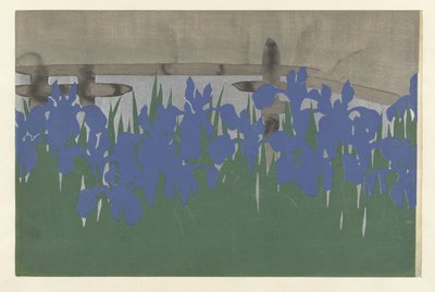 Irises by Kamisaka Sekka