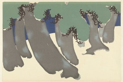 Pine Trees by Kamisaka Sekka