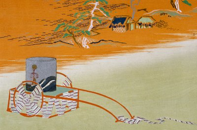 Salt water wagon by Kamisaka Sekka