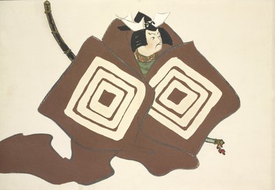 Shibaraku, from Momoyo-gusa by Kamisaka Sekka