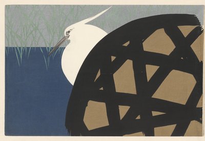 White Heron by Kamisaka Sekka