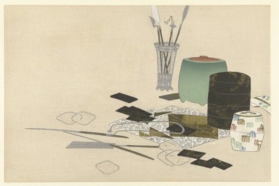 Incense Supplies by Kamisaka Sekka