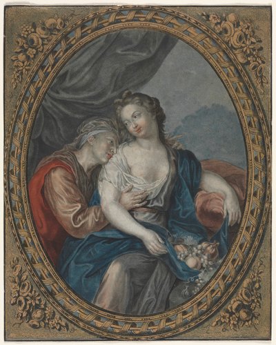 Vertumnus and Pomona by Kano Sanraku