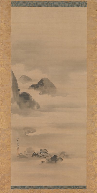 Landscape in Moonlight by Kanō Tan’yū