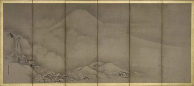 Mount Fuji and Matsubara Point by Kano Tanyu