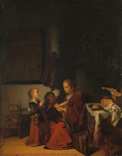 Breakfast, 1640-54 by Karel Slabbaert