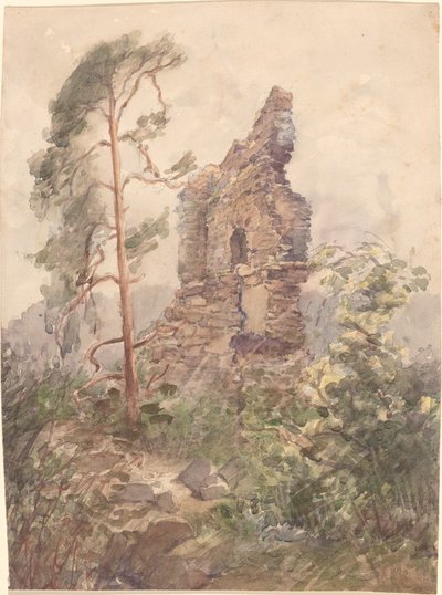 Landscape with Ruin by Karel Vitezslav Masek