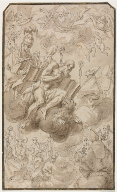 Ascension of Saint Jerome by Karel Škréta