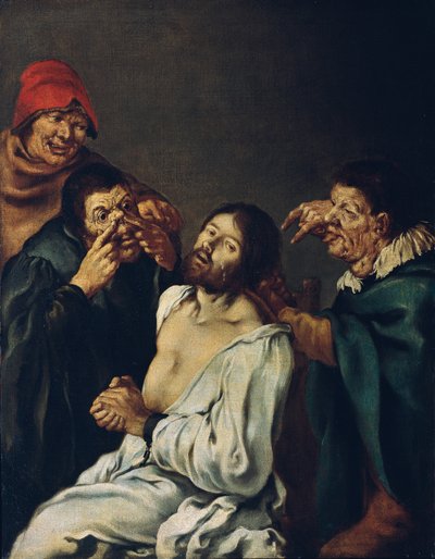 Mocking of Christ by Karel Škréta