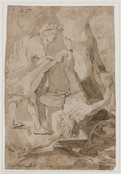 Apollo Flaying Marsyas by Karel van III Mander