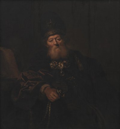 Aaron as High Priest by Karel van III Mander