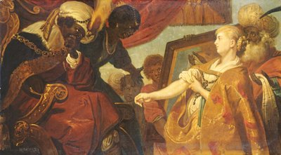 Chariclea shows Persina and Hydaspes by Karel van Mander III