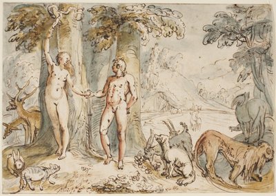 The Fall of Man by Karel van Mander I