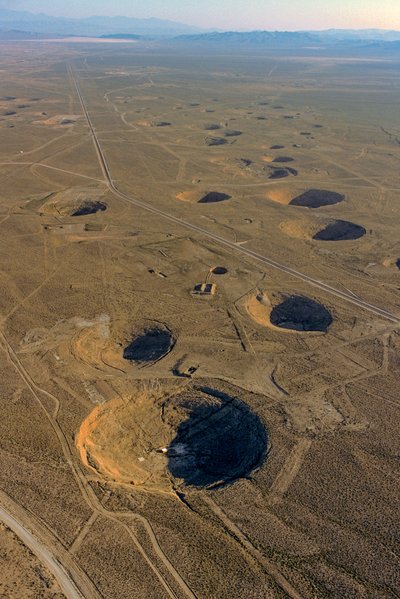 Nevada Nuclear Test Ban Site by Karen Kasmauski