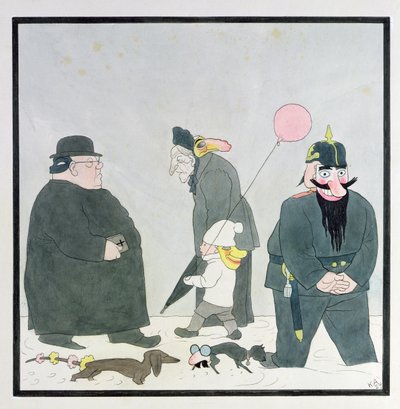 Bavarian Carnival by Karl Arnold