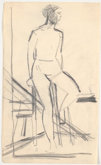 Seated Model by Karl Isakson