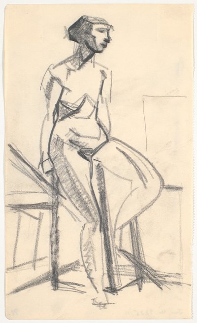 Seated Model by Karl Isakson