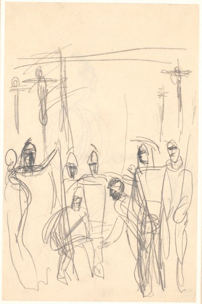 The Soldiers Cast Lots for Christ