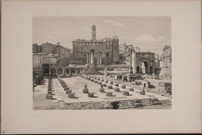 Forum Romanum by Karl Jensen