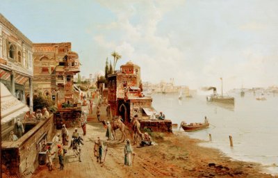 In the Port of Istanbul by Karl Kaufmann