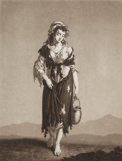 The Young Beggars by Karl Ludwig Bernhard Buchhorn