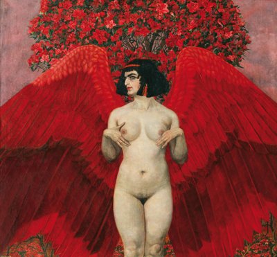 Red Angel by Karl Mediz