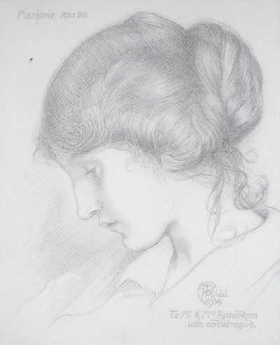 Head of a Girl by Karl Parsons