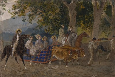 Ride, 1849 by Karl Pavlovich Bryullov