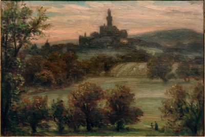 Landscape with View of Kronberg by Karl Peter Burnitz