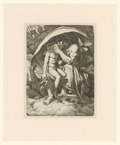 Jupiter and Ganymede by Karl Russ