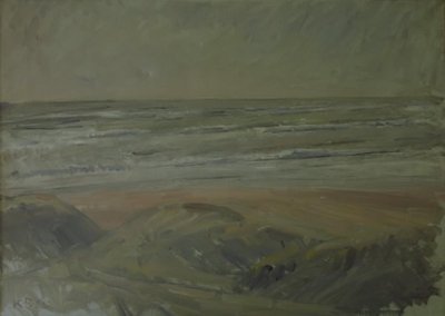 View from the Dunes over the North Sea by Karl Schou