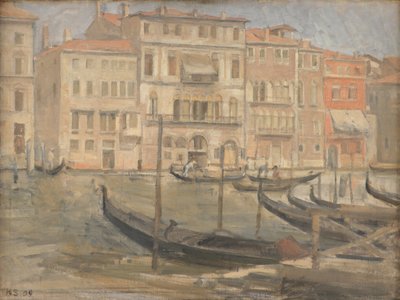 At the Grand Canal in Venice by Karl Schou