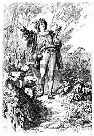 Minnesanger, c1880-1882 by Karl Theodor von Piloty