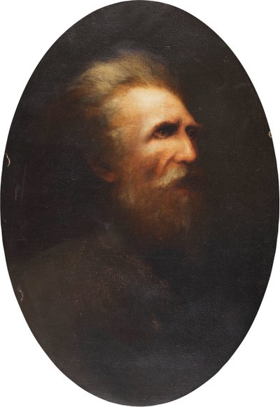 Self-Portrait by Karl Wilhelm Diefenbach