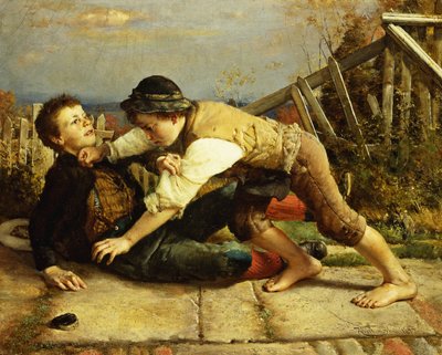 Boyish Pranks by Karl Witkowski