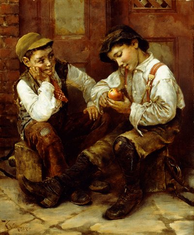 Street Urchins by Karl Witkowski