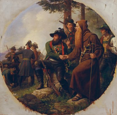 The Battle of Bergisel 1809 by Karl von Blaas