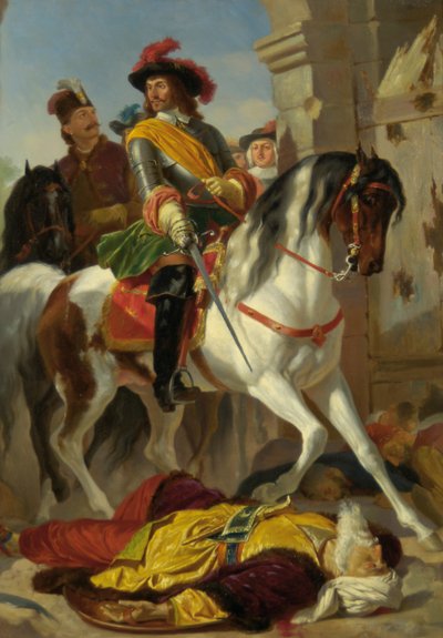 The Storming of Buda 1686 by Karl von Blaas