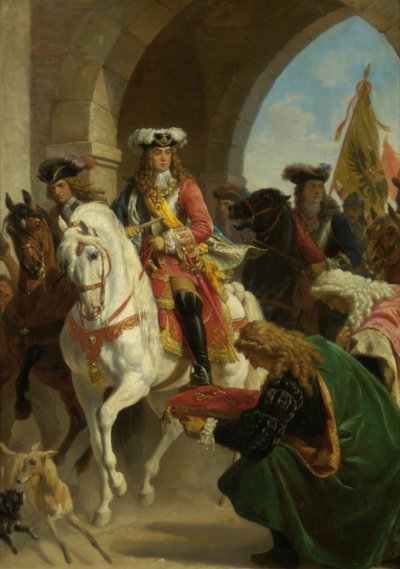 Entry of Charles III into Madrid 1710 by Karl von Blaas