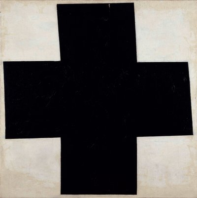 Black Cross by Kazimir Severinovich Malevich