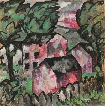 Landscape by Kazimir Severinovich Malevich